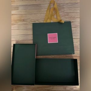 Kate Spade gift box and gift bag